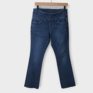Jag Jeans Womens 6P Blue Denim High Rise Boot Cut Pull On Stretch Jeans